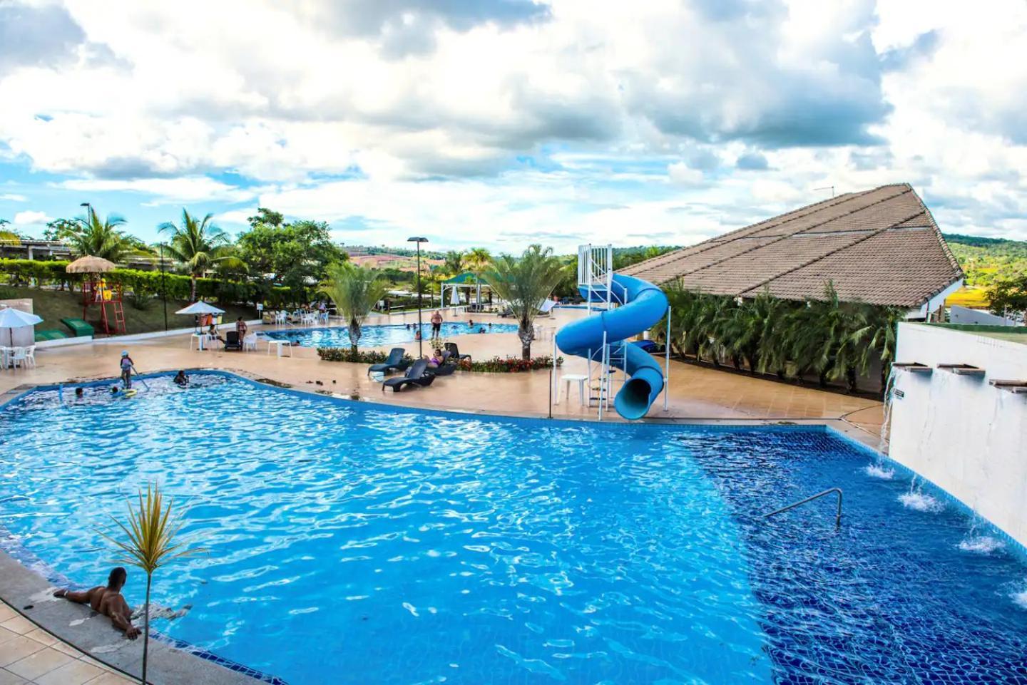 Apartamento Enseada Nautico Caldas Novas - Go Exterior foto